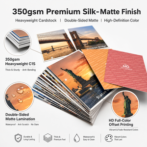 Juego de Mesa de Viaje Personalizado de 350 g/m² con Tarjetas de Memoria de 50 Ciudades, Recuerdo con Folleto en 6 Idiomas y Caja de Regalo Rígida para Venta al por Menor - Product Image 3