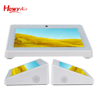 RK3128 1+32G Ordinateur de bureau 8 pouces Lecteur publicitaire Android avec écran tactile capacitif Wifi USB LAN Android PC
