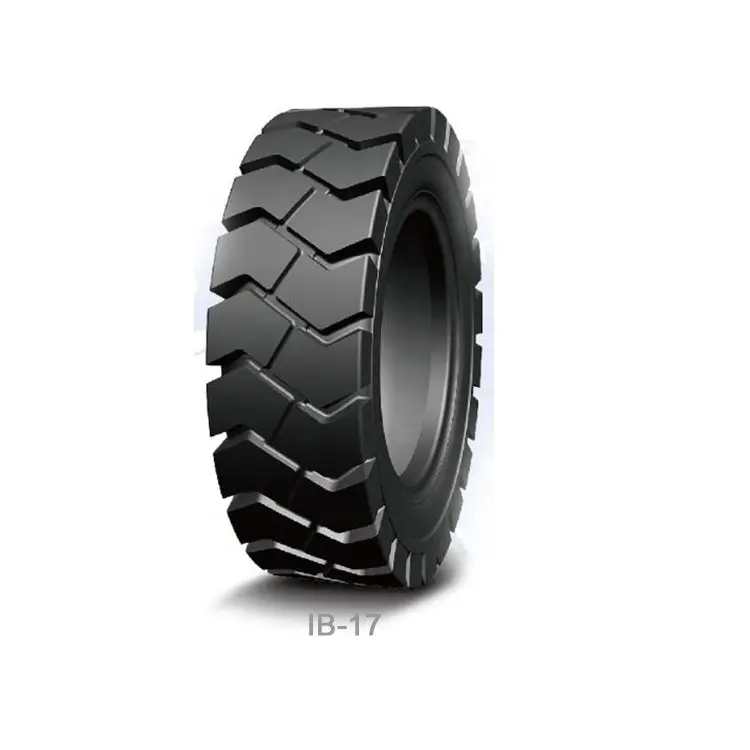 Factory price bias industrial tire solid rubber forklift tyres for Pneumatic Tire Rim