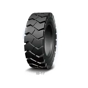 Factory Price Bias Industrial Tire Solid Rubber Forklift Tyres For Pneumatic Tire Rim