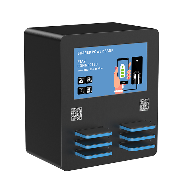 Trends Products 2025 Power Bank Para Restaurantes Sharing Service Rent a Powerbank with Screen Shared Power Bank Rental Station