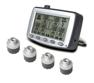 Capteurs TPMS - 6 de haute précision pour camions et remorques, 0-188PSI, amplificateur de signal, affichage monochrome, poignées de remorques multiples - Product Image 5