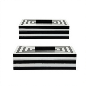 Hot Sale New Unique Design Luxury Wooden Storage <b>Box</b> Wholesale prices Designer Set of 2 Storage <b>Box</b> Handcrafted Storage <b>box</b> - Product Image 1