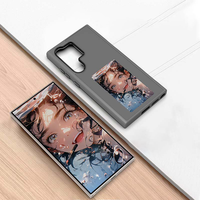 Neue NFC-Telefon hülle mit vier Farb tinten bildschirm Unterstützt für Samsung S23 S24 Ultra DlY stoß feste Handy hülle