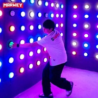 Marwey Game Center Sport Park Indoor Active Led Wall Team Building Game Room Interactive Push Led Activate Game Buttons
