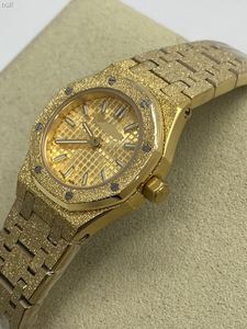 Reloj Deportivo Mecánico para Mujer, Más Vendido en Toda la Internet, Esfera con Indicadores, Caja de Acero Inoxidable, Dorado - Product Image 4