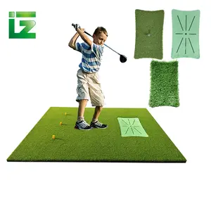 新定制高品质8毫米3合1人造草坪草可更换垫高尔夫训练垫Padel Court高尔夫击球垫