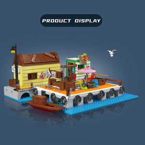 Khuôn Vua 10109 tải và dỡ Dock moc câu đố lắp ráp khối xây dựng giáo dục Bộ sưu tập đồ chơi trẻ em - Product Image 3