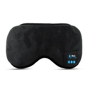 Thoải Mái Âm Nhạc Không Dây Ngủ Mặt Nạ Mắt Tích Hợp Tai Nghe Không Dây Tai Nghe 3D Eyemask