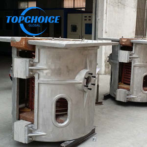 Reciclaje de chatarra Horno de forja por inducción electromagnética Horno eléctrico de 900 grados para planta de fundición - Product Image 4