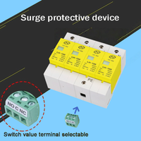 Dispositivos de Protección Contra Sobretensiones LeiHao Personalizados T2 100KA 440V 4P Trifásicos DC SPD Clase 2 IP20 con Certificación CE EN61643-11