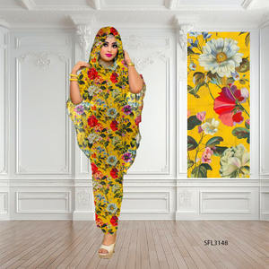 Toub soudanais pour femmes mariage Persi suisse personnalisé numérique imprimé Floral Soudan japon tissu Voile Design Original plus récent 2024 - Product Image 1