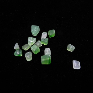 Venta al por mayor 5-8mm <span class=keywords><strong>verde</strong></span> de cristal de ágata <span class=keywords><strong>piedra</strong></span> triturada de grava arveja - Product Image 5
