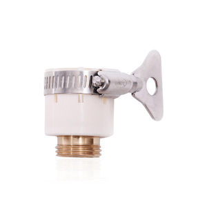 Connecteur universel pour tuyau d'eau 20 mm, fileté en plastique, connexion rapide pour robinet et tuyau de jardin - Product Image 2
