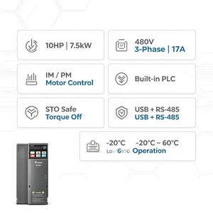 เดลต้า MS300 VFD17AMS43AFSAA สามเฟส460V 7.5kW AC ไดรฟ์อัตโนมัติอุตสาหกรรม - Product Image 4