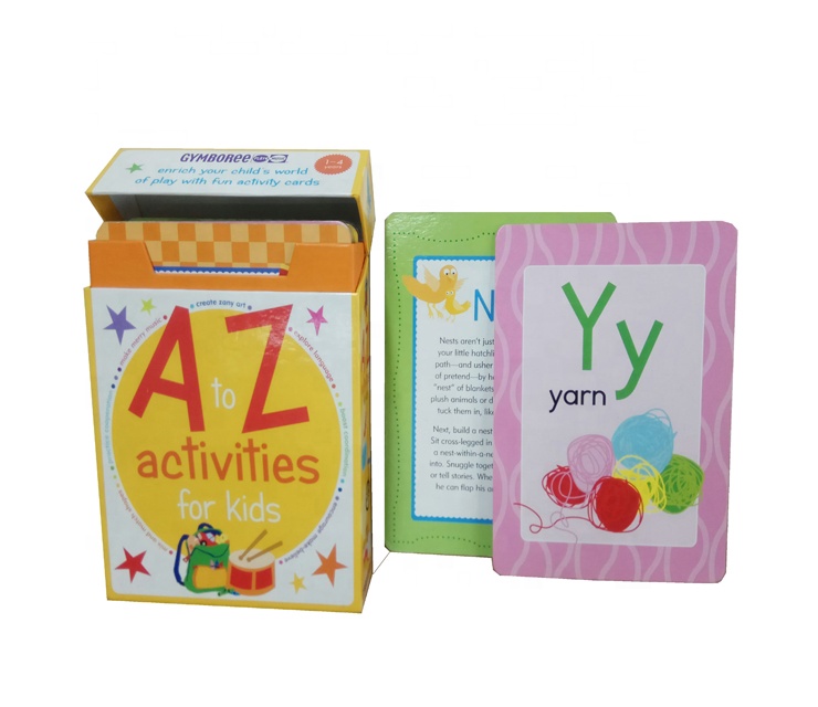 Карты-вспышки с индивидуальным принтом, образовательные карты-вспышки, Цветовая печать, идея нового продукта, 2020 карт-вспышки, образовательные карты