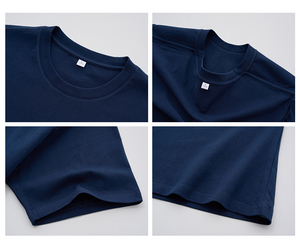 Camiseta Personalizada con Logotipo Bordado, 100% Algodón, Talla Grande, Manga Corta, Camiseta Publicitaria con Impresión de Logotipo Personalizado - Product Image 2