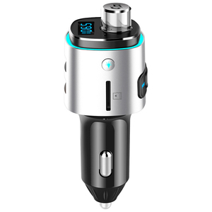 เครื่องเล่น MP3 ในรถยนต์แบบไร้สาย บลูทูธ 5.0 ช่องเสียบ USB ชาร์จเร็ว เครื่องส่งสัญญาณ FM ที่ชาร์จในรถยนต์ QC 3.0 รองรับการ์ด TF - Product Image 4