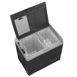 TW45 Alpicool Mini réfrigérateur camping-car <span class=keywords><strong>électrique</strong></span> alimenté par batterie mini réfrigérateur 12V mini congélateur à glace roues - Product Image 2