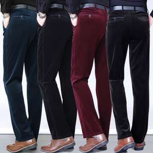 <span class=keywords><strong>กางเกง</strong></span>ลำลองเอวสูงสำหรับชายวัยกลางคนและผู้สูงอายุ, <span class=keywords><strong>กางเกง</strong></span><span class=keywords><strong>ขา</strong></span>ตรงสำหรับใส่ในฤดูใบไม้ร่วง - Product Image 2