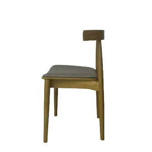 Wholesale Popular America Luxury Antique Backrest Modern Solid Wooden Dining Chair