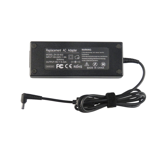 OEM Laptop Adapter 19V 6.32A 5.5mm*2.5mm Power Charger for Asus