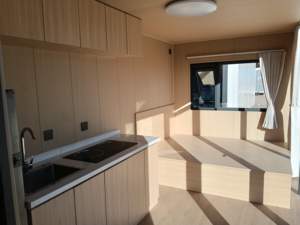 Maisonnette Préfabriquée Écologique Moderne en Panneaux Sandwich à Structure Acier <span class=keywords><strong>pour</strong></span> Location, Hôtels, Bureaux, avec Salle de Bain Privative - Product Image 5