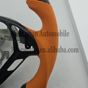 Nouveau produit phare : Volant en cuir perforé en fibre de carbone compatible avec les voitures Infiniti G27 G37 - Product Image 5