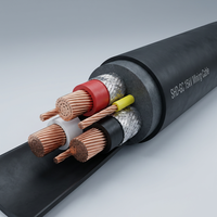 Cable de Conexión para Minería SHD-GC |   15kV 3x4/0 AWG |   Cable de Alimentación de Alta Resistencia EPR/CPE para Minería a Cielo Abierto y Excavadoras en Ecuador