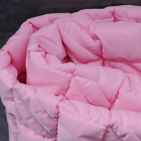 100% nylon 20d 400t tissu en nylon, tissu de survêtement mince, tissu de gaufrage imperméable pour vêtements de doudoune
