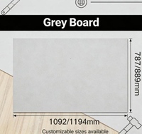 Carton gris rigide 1200 g/m² pour couverture de livre, carton gris 1000 g/m², carton gris 700*1000 mm pour boîte de modélisme, artisanat, emballage cadeau