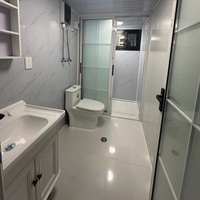 Casa Contenedor Móvil Prefabricada de Acero Expandible de 20 y 40 pies con 2, 3 o 4 Dormitorios, Casa Contenedor Plegable Prefabricada