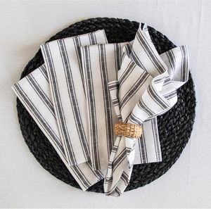 Skymoving mới tùy chỉnh hiện đại bông sọc bảng <span class=keywords><strong>Runner</strong></span> trắng và đen cho nhà bếp sử dụng nhà - Product Image 6