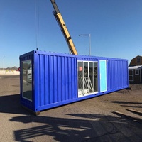 Maisons conteneurs de luxe préfabriquées modernes à deux chambres en kit, en acier haute intensité, prêtes à l'emploi, pour le marché américain, en vente en Chine