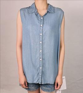 <span class=keywords><strong>เสื้อ</strong></span><span class=keywords><strong>ยีน</strong></span><span class=keywords><strong>ส์</strong></span>มีกระดุม<span class=keywords><strong>แขน</strong></span><span class=keywords><strong>กุด</strong></span>สำหรับ<span class=keywords><strong>ผู้หญิง</strong></span><span class=keywords><strong>เสื้อ</strong></span><span class=keywords><strong>ยีน</strong></span><span class=keywords><strong>ส์</strong></span>ทรงหลวมสำหรับผู้หญิงใส่ในฤดูร้อน - Product Image 1