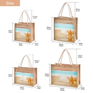 Sacs de plage en paille à bas prix pour la vente en gros, sacs de shopping imperméables personnalisés avec imprimé Puakenikeni - Product Image 2