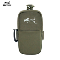 Pochette principale en nylon GAF 500D Pochette pour téléphone adaptée à l'allée des ailes pour attacher le harnais Bino et peut stocker divers objets