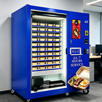 Distributeur automatique de repas chauds AIT, distributeur automatique de boîtes à lunch auto-chauffantes, appareil de chauffage des aliments pour restaurants