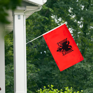 Bandeiras de bandeira nacional da Albânia, bandeiras 100% poliéster de alta qualidade com tamanho e cores personalizadas, atacado, 3 * 5 pés - Product Image 2