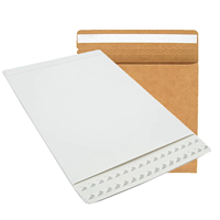 Enveloppes pour documents personnalisées Enveloppe autocollante pour livret d'expédition à rabat Enveloppe blanche Enveloppes de sécurité pour catalogue