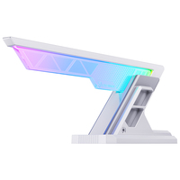 Support de carte graphique pour PC de jeu SNOWMAN, support de carte graphique, éclairage synchronisé ARGB, supports anti-affaissement de la carte graphique