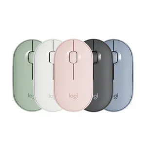 Chuột Mini Yên Tĩnh Pin Sạc Được Nhiều Màu Logitech Pebble M350 Hợp Thời Trang Chuột Công Thái Học Không Dây Dễ Thương