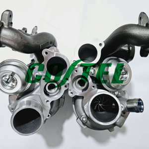 Turbocompresseur double, mise à niveau de phase 2, 600 CV, 2300684 297711 pour MASERATI GHIBLI Quattroporte Levante 3.0L V6 - Product Image 3