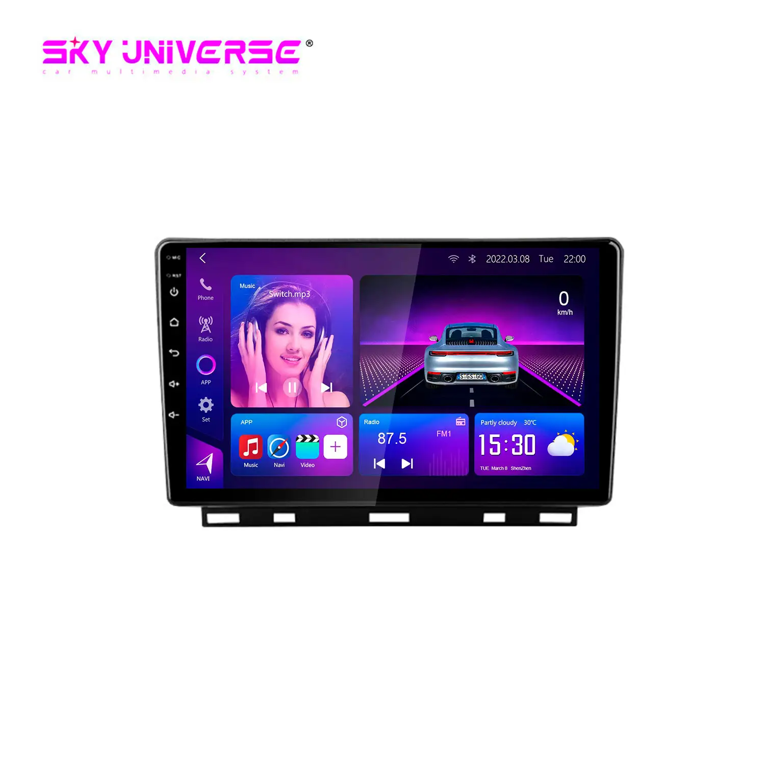 Android 13 per Renault Clio 5 Lutecia 2019 - 2021 Auto autoradio multimediale lettore Video GPS navigazione Carplay 5G Wifi Cam Dash