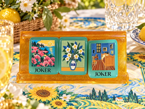 Set di Mahjong Americano in Acrilico Best-seller 2026, con Dipinti di <span class=keywords><strong>Van</strong></span> <span class=keywords><strong>Gogh</strong></span>, un Regalo Lussuoso ed Ecologico - Product Image 6