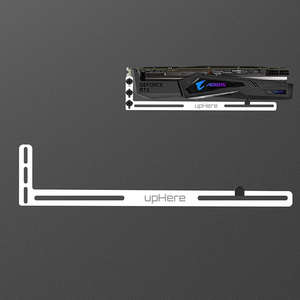 Penyangga GPU upHere, Braket Kartu Grafis yang Dapat Disesuaikan, Penyangga Anti Kendur, Penyangga GPU Universal, Rel Geser Paduan, Dudukan Penyangga - Product Image 1