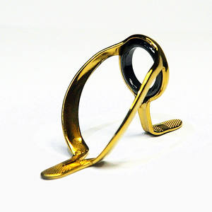 HB <span class=keywords><strong>Golden</strong></span> Acier Inoxydable Robuste et Écologique à Deux Pieds avec Anneau de Guidage Magnétique et Tige d'Ancre Enveloppée pour Lac et Rivière - Product Image 2