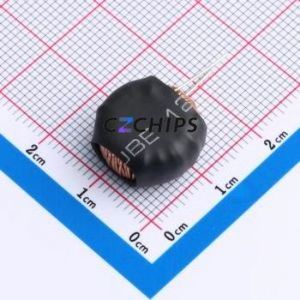 Anneau de couleur XR050125TS471MVL45 / Inducteur traversant trou traversant, 15,5x7,5mm 470uH 10% 1,9A - Product Image 1