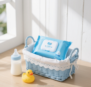 Paquete de 80 Toallitas Húmedas para Bebé Ecológicas de Tela No Tejida Spunlace, Orgánicas y Naturales de Alta Calidad - Product Image 4