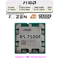 Nuevo Procesador de CPU para PC, Marca AM5 A MD Tray, R5 7500F, 3.7Ghz